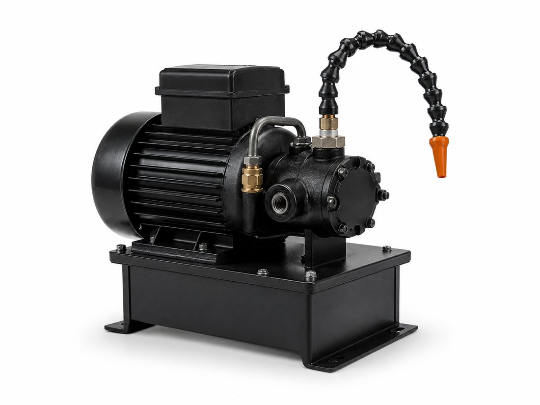 Machine coolant pump assembly